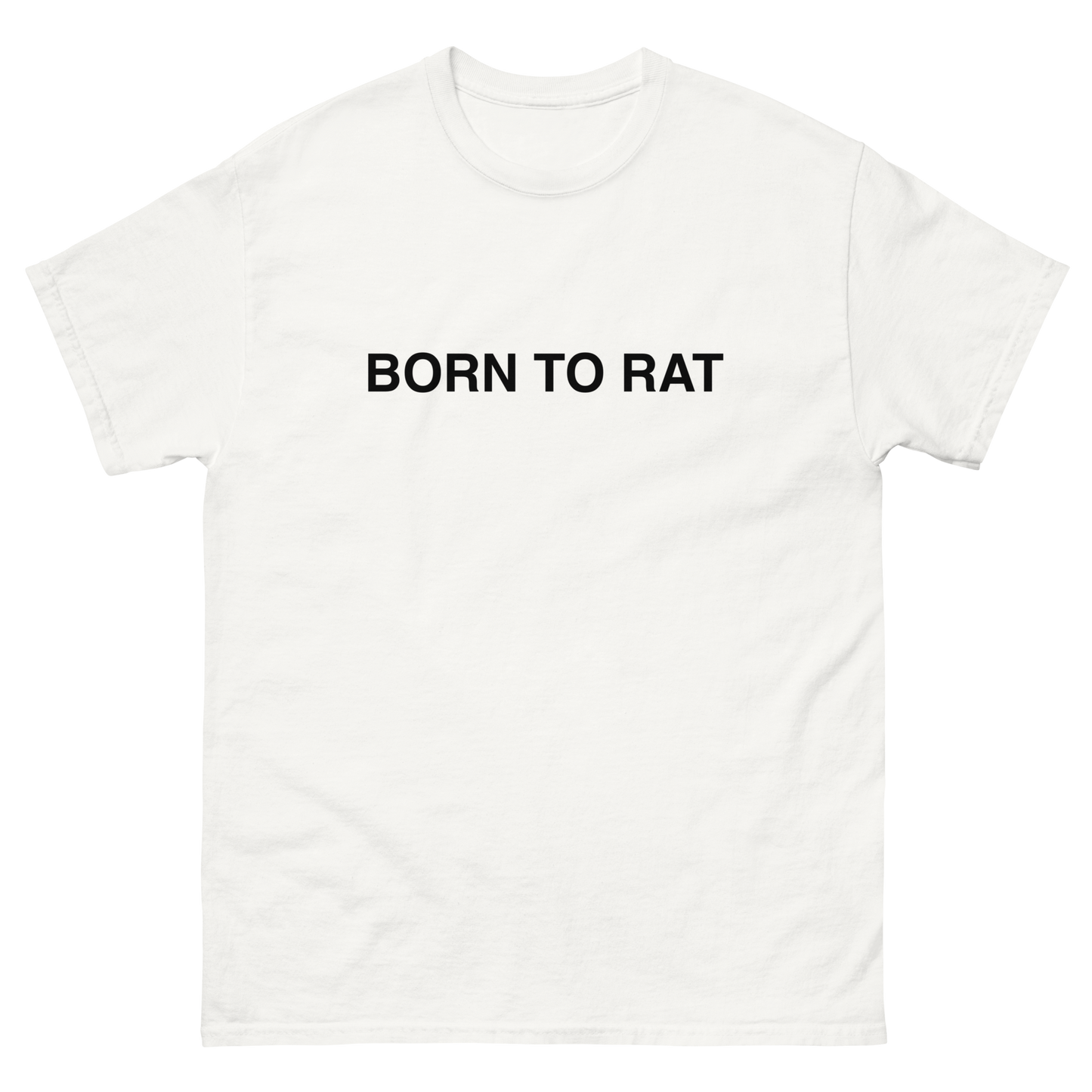 born to rat (text only)